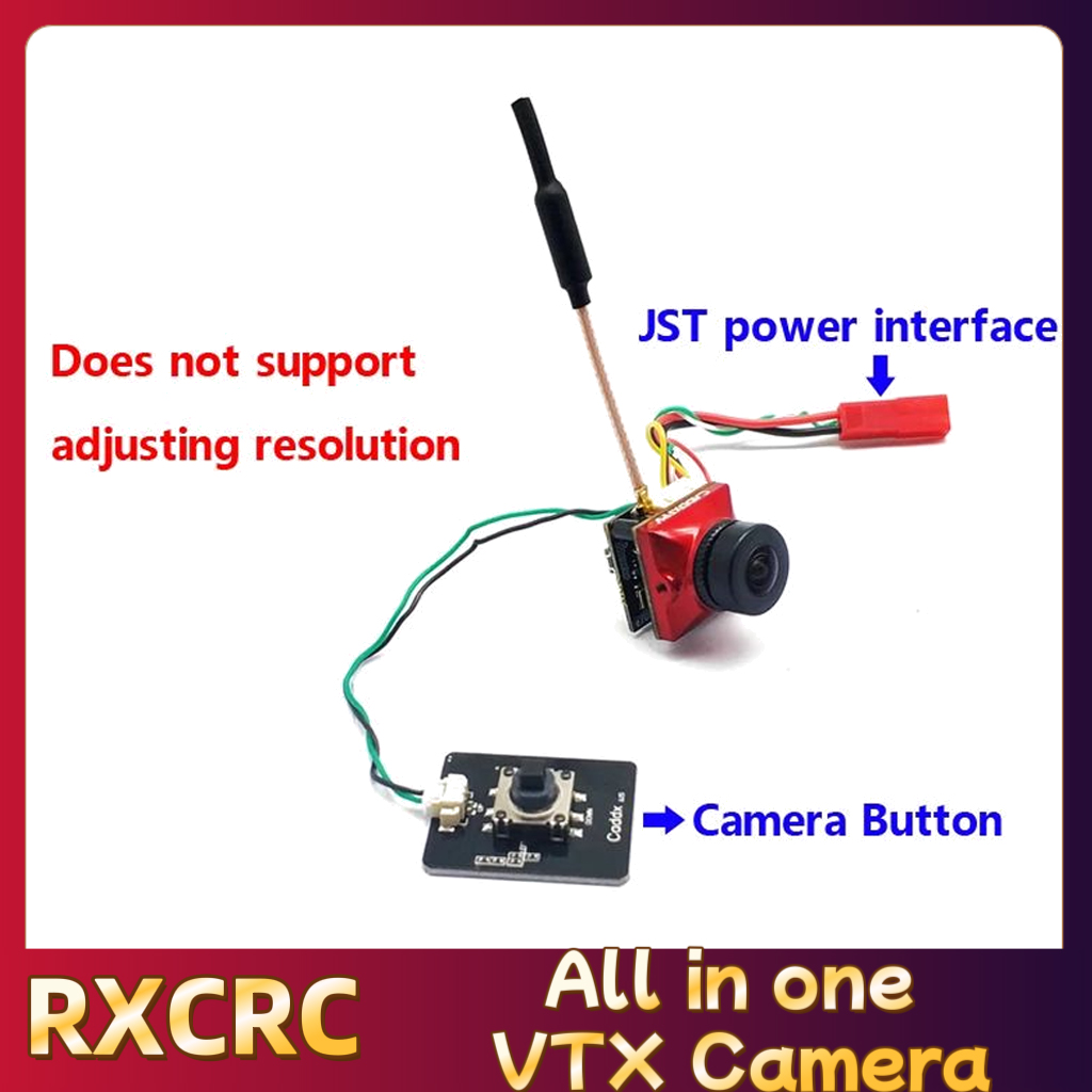 RXCRC 5.8G Module transmitter  - مراجعة Fpv Drone Goggles وسعره