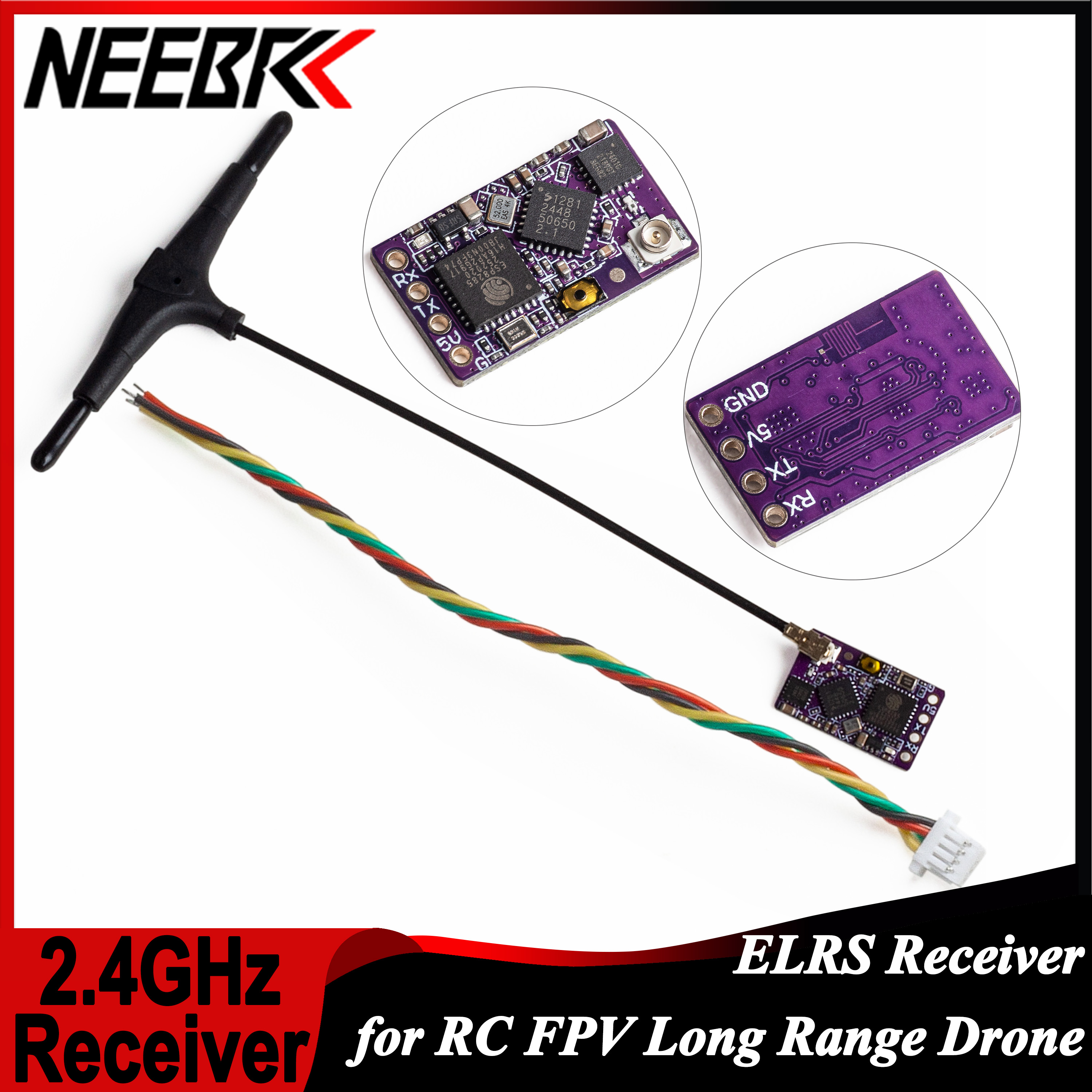 1/2/5/10PCS ELRS 2.4GHz RX Lon - مراجعة Fpv Drone Frame وسعره