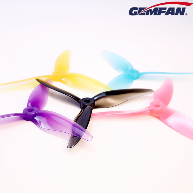 New 4 Pair Gemfan 51477 5inch  - مراجعة Fpv Drone Propeller وسعره