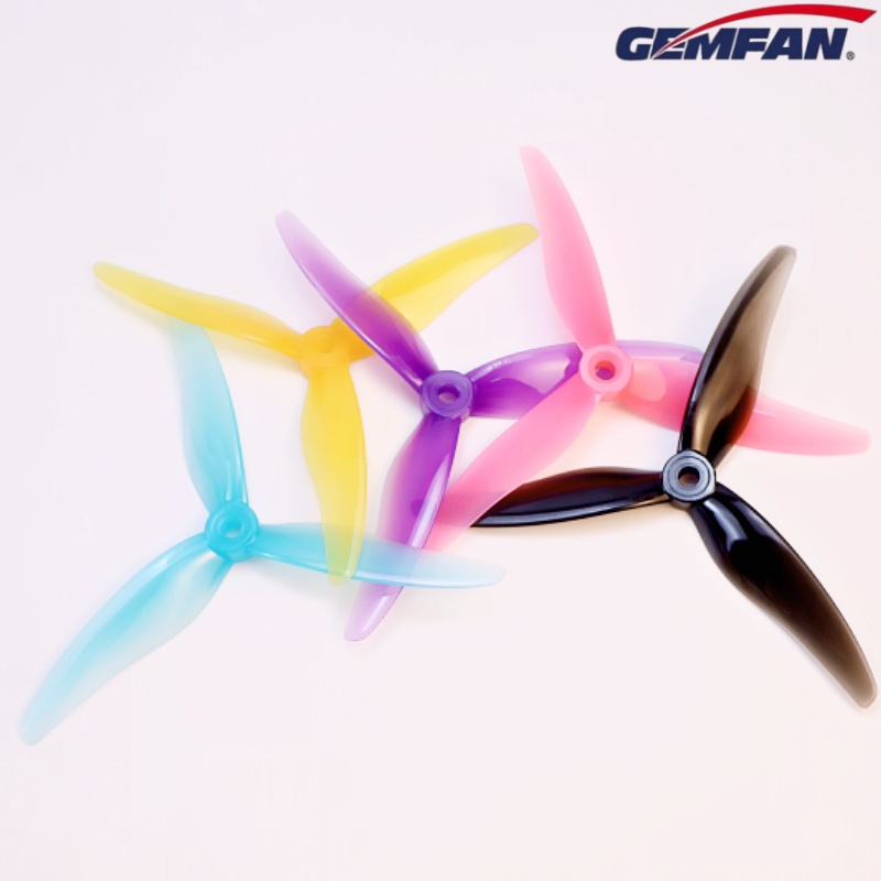 New 4 Pair Gemfan 51477 5inch  - مراجعة Fpv Drone Propeller وسعره