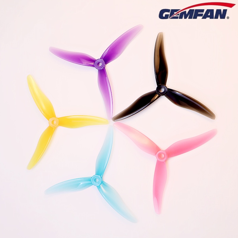 New 4 Pair Gemfan 51477 5inch  - مراجعة Fpv Drone Propeller وسعره