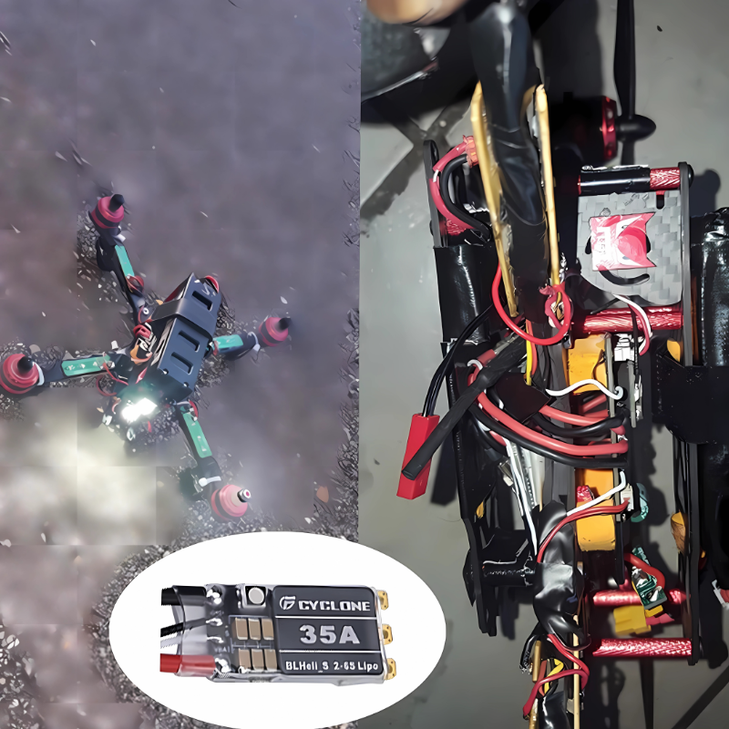 Cyclone 35A BLHeli_S ESC - Hig - مراجعة Fpv Drone Esc وسعره