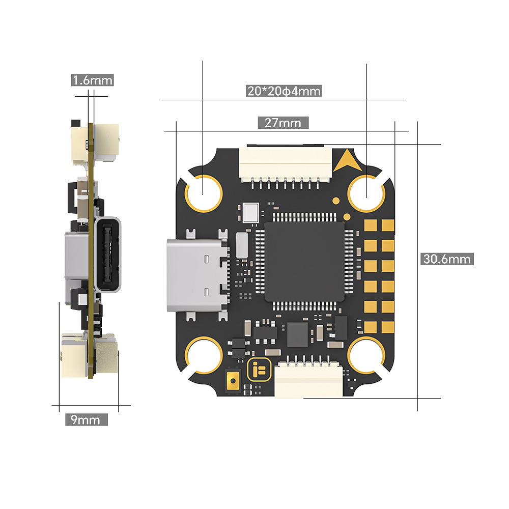 iFlight Borg F7 Mini Stack  Bo - مراجعة Fpv Drone Esc وسعره