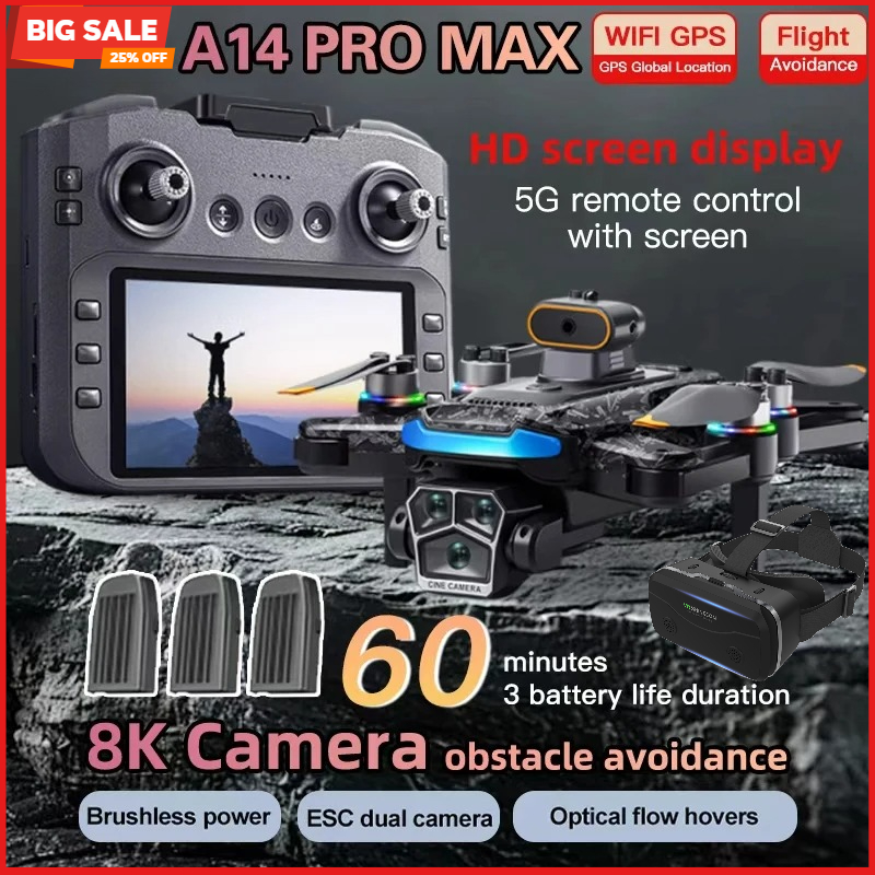 VEVLO 2026 A14 Pro Max GPS Dro - مراجعة Fpv Drone Charger وسعره