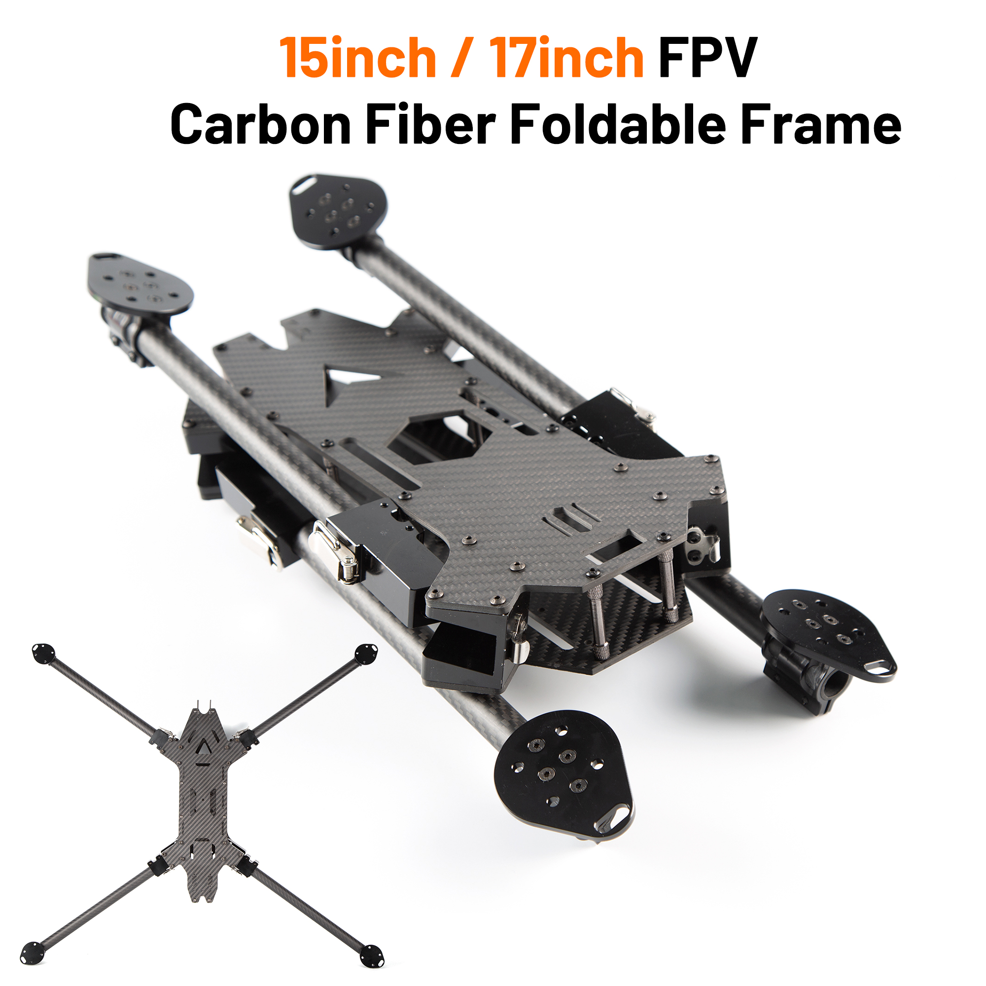 15inch /17inch FPV Carbon Fibe - مراجعة Fpv Drone Kit وسعره