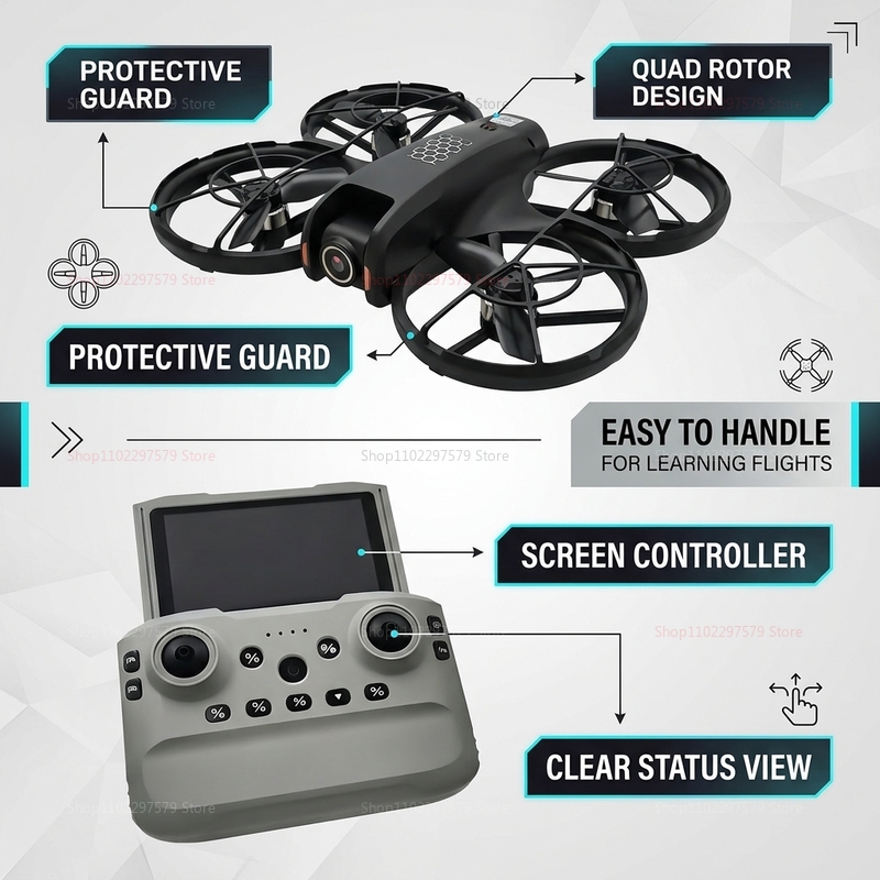 2026 New M5 Mini Drone 8K HD C - مراجعة Fpv Drone Charger وسعره