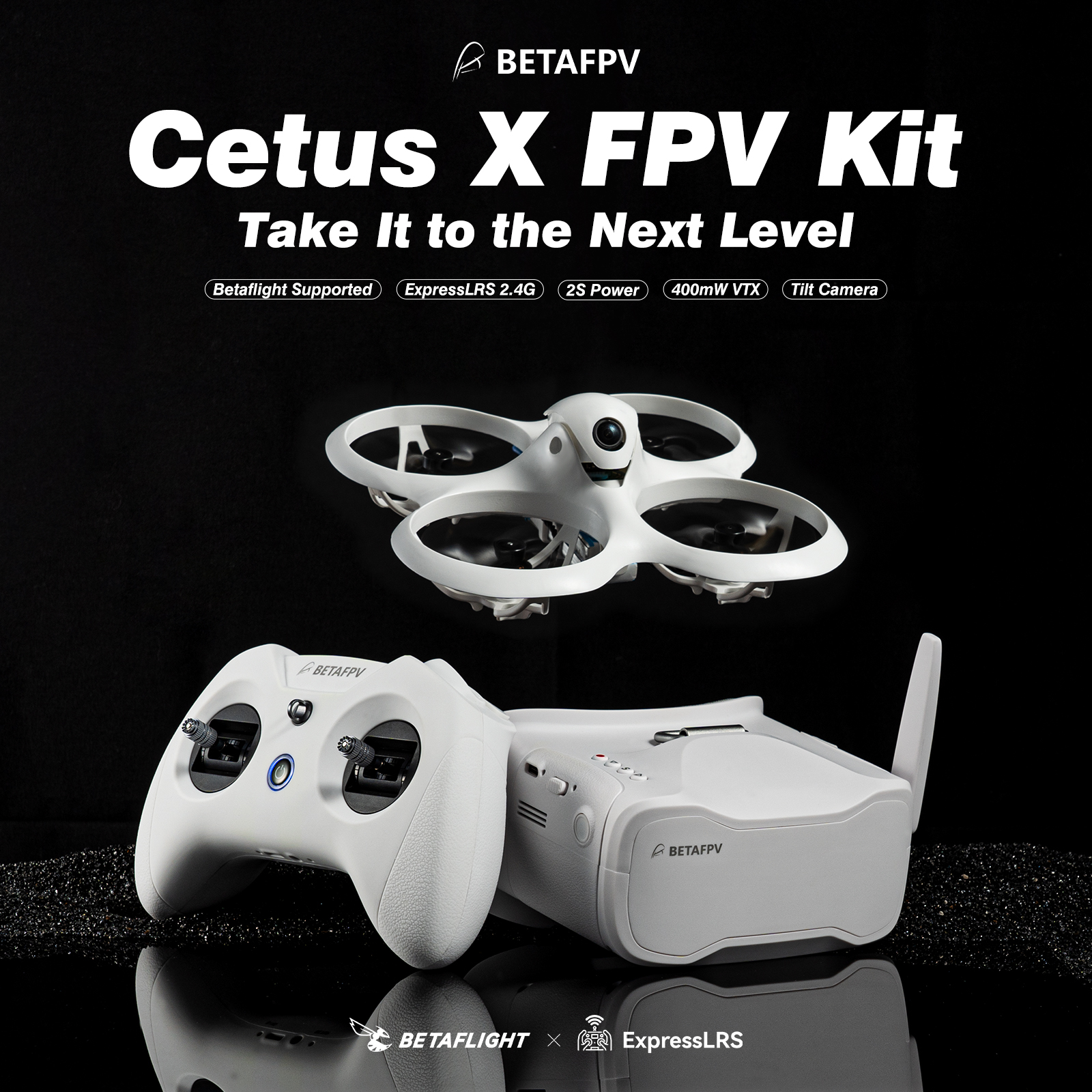 BETAFPV Cetus X FPV Kit Racing - مراجعة Fpv Drone Goggles وسعره