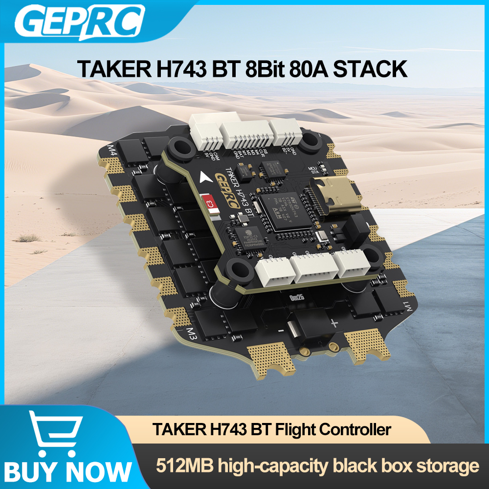 GEPRC TAKER H743 BT 8Bit 80A S - مراجعة Fpv Drone Esc وسعره