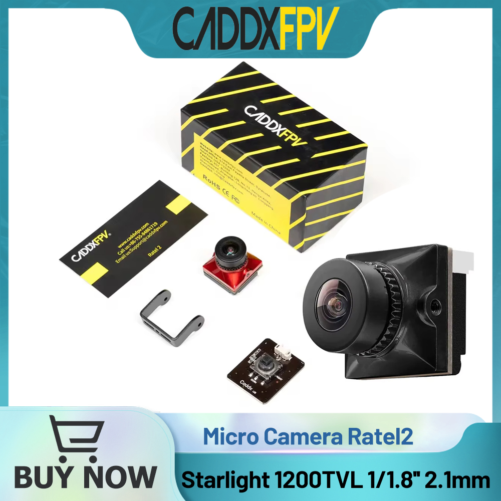 CADDX Micro FPV Camera Ratel 2 - مراجعة Fpv Drone Camera وسعره