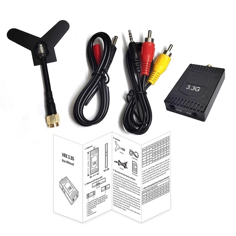 3.3GHz FPV VTX/VRX  3W Analog  - مراجعة Fpv Drone Vtx وسعره