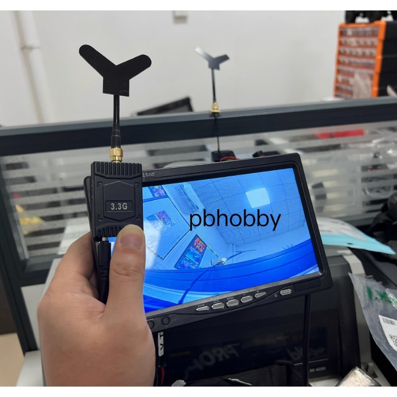 3.3GHz FPV VTX/VRX  3W Analog  - مراجعة Fpv Drone Vtx وسعره