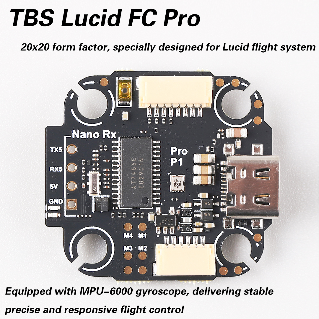 TBS Lucid FC pro Stack Compact - مراجعة Fpv Drone Frame وسعره