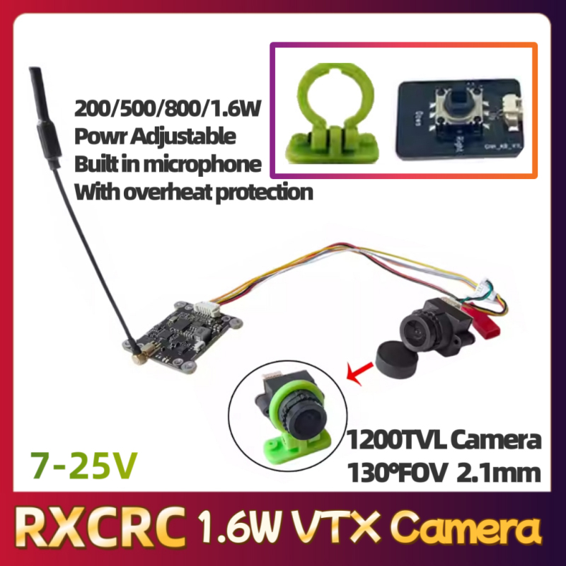 RXCRC 5.8G Module 48CH 1.6W VT - مراجعة Fpv Drone Vtx وسعره
