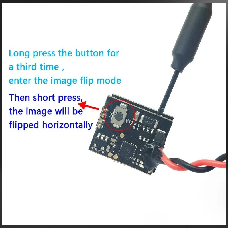SLONWAKE FPV 25mW power simula - مراجعة Fpv Drone Camera وسعره
