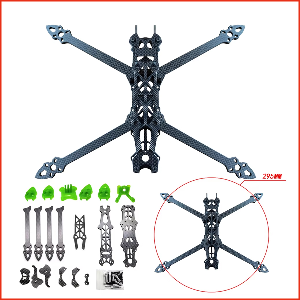 1pcs Mark4 Mark 4 HD 7inch 295 - مراجعة Fpv Drone Kit وسعره