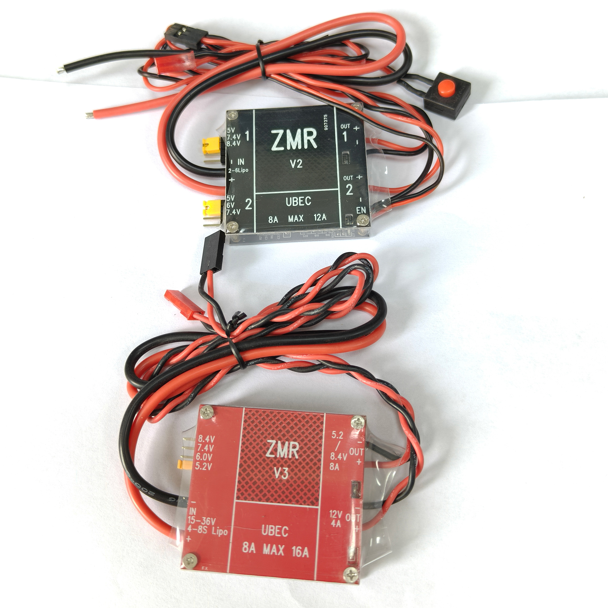 UBEC V2 V3 V4 ZMR 8A Dual BEC  - مراجعة Fpv Drone Battery وسعره