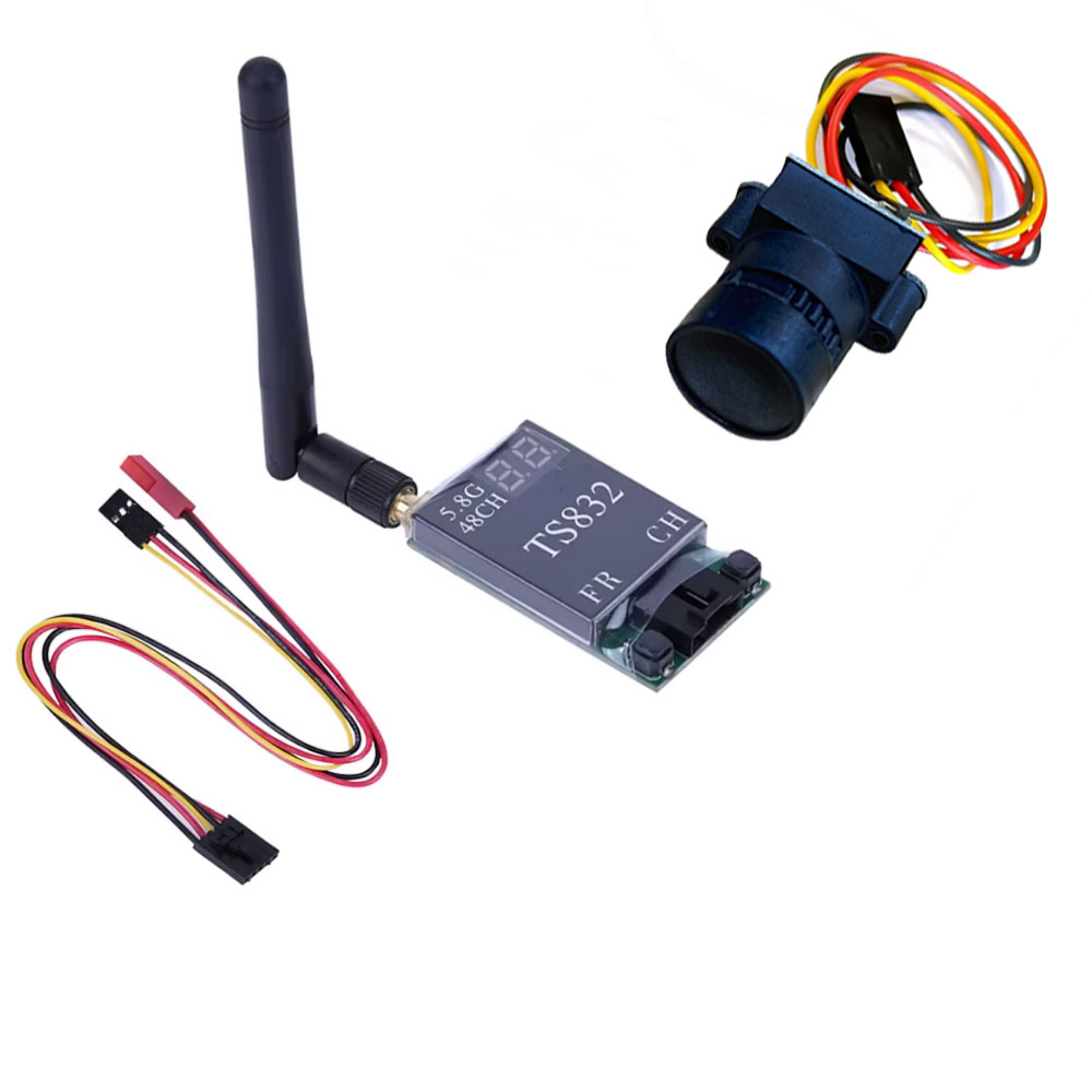 TS832 48CH 5.8G 600mw 5km Wire - مراجعة Fpv Drone Camera وسعره