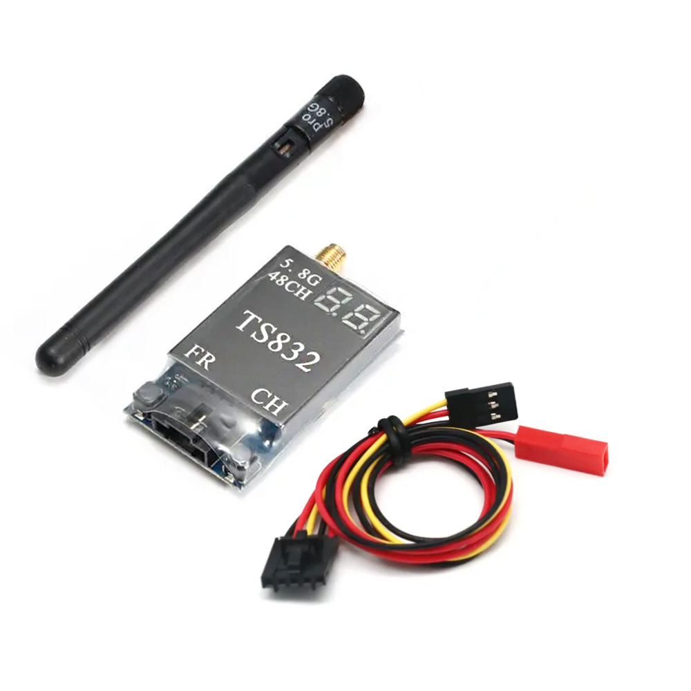 TS832 48CH 5.8G 600mw 5km Wire - مراجعة Fpv Drone Camera وسعره