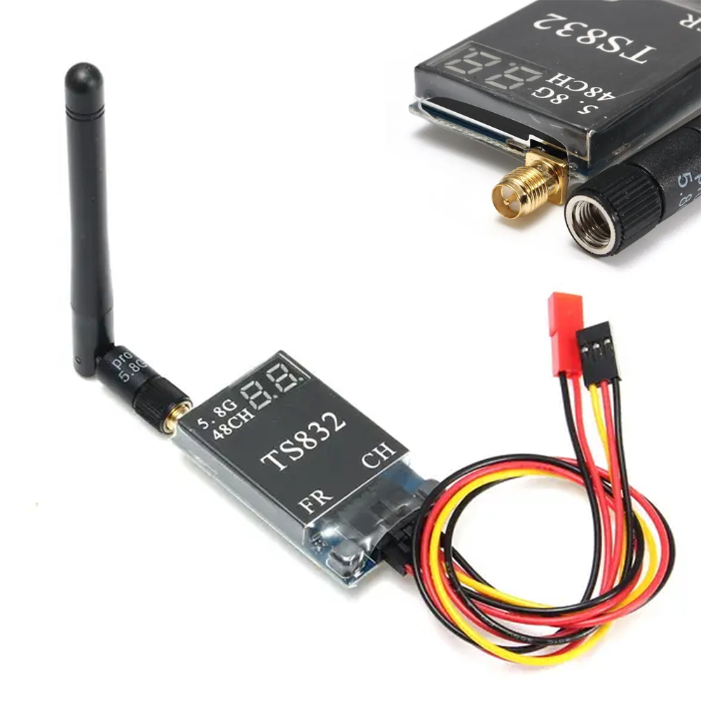 TS832 48CH 5.8G 600mw 5km Wire - مراجعة Fpv Drone Camera وسعره