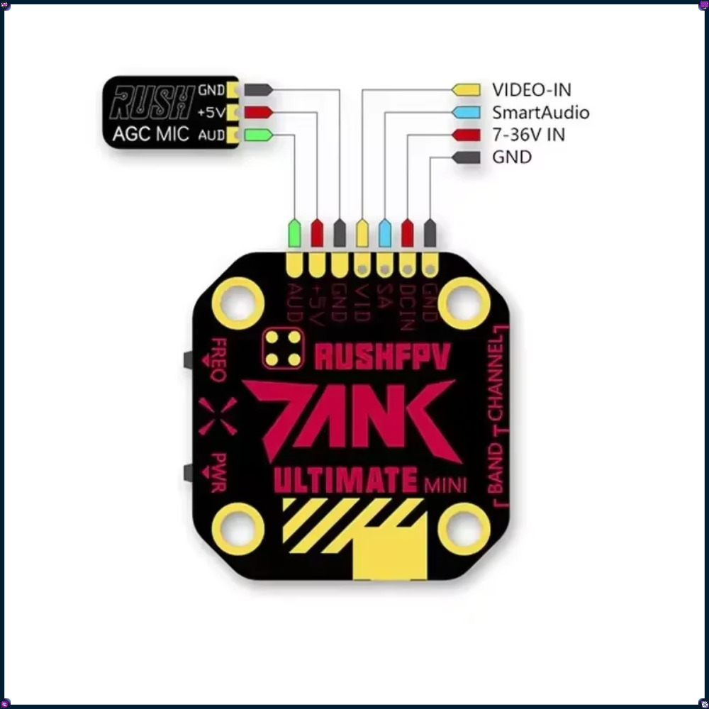 Rush Cherry FPV Stubby Antenna - مراجعة Fpv Drone Antenna وسعره
