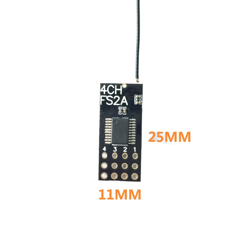 Flysky FS2A Mini Receiver 4CH  - مراجعة Fpv Drone Battery وسعره