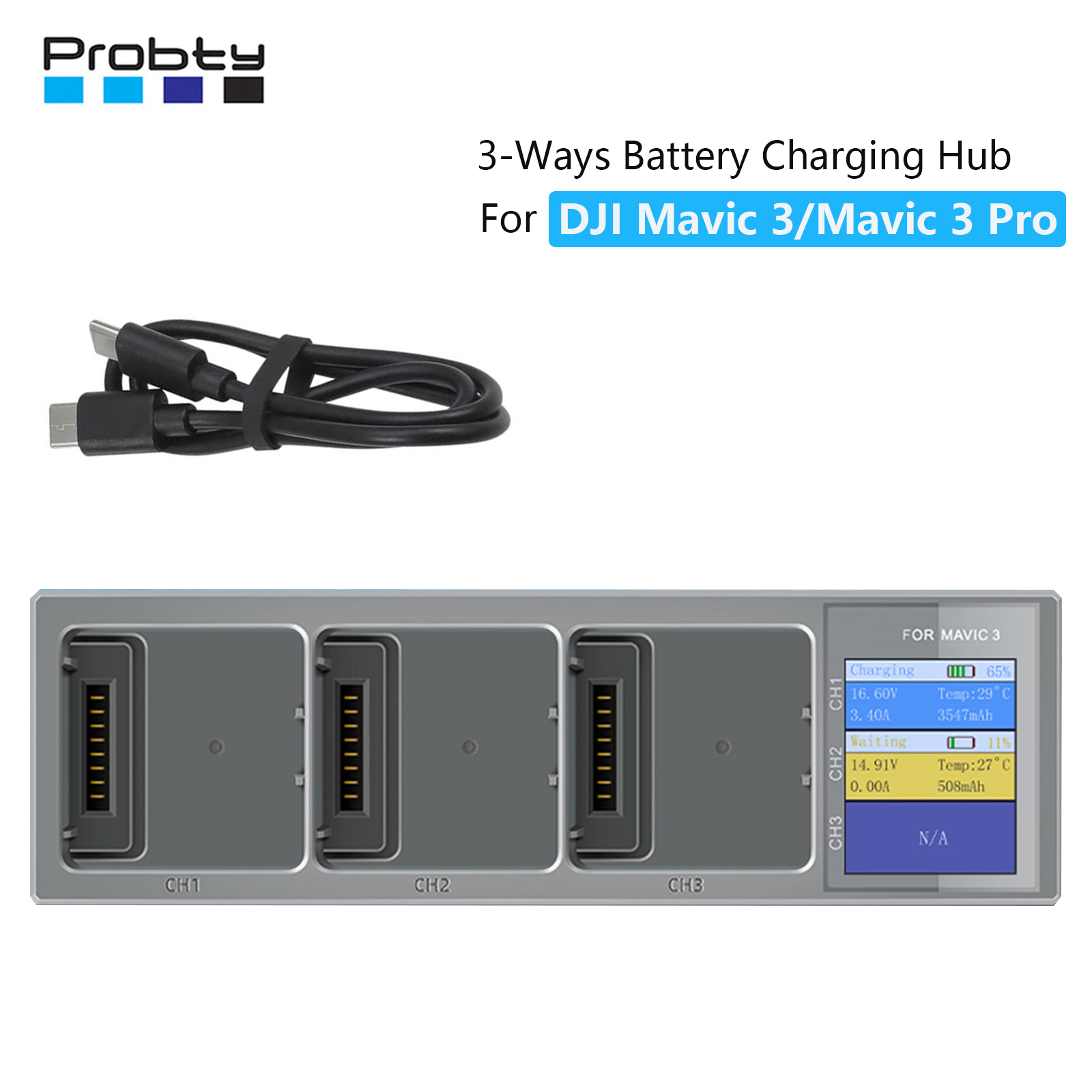 New 3 In 1 Charging Hub for DJ - مراجعة Fpv Drone Charger وسعره