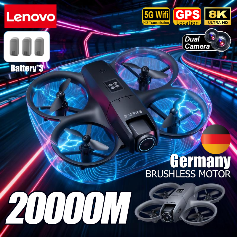 Lenovo D16 GPS Drone 8K Aerial - مراجعة Fpv Drone Charger وسعره