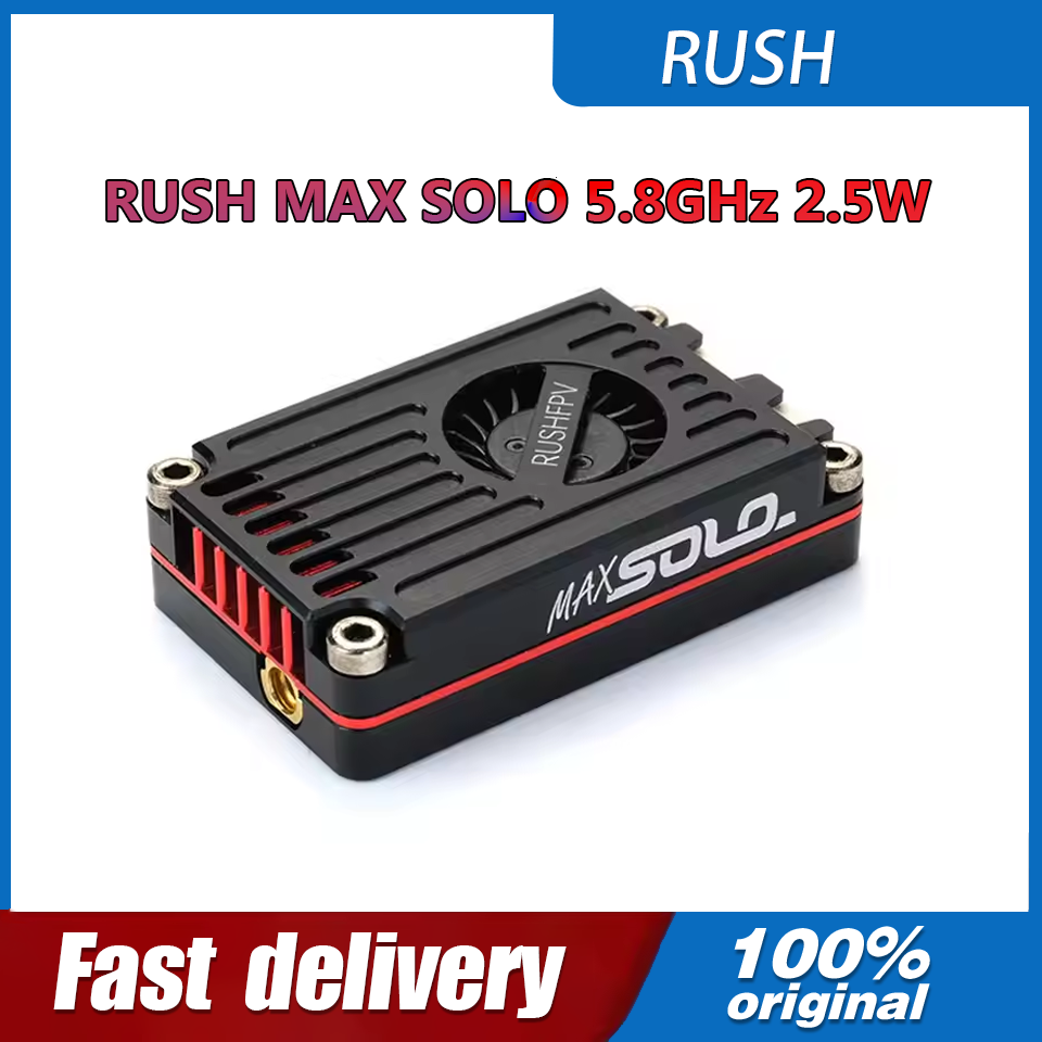 RUSH MAX SOLO 5.8GHz 2.5W VTX  - مراجعة Fpv Drone Battery وسعره