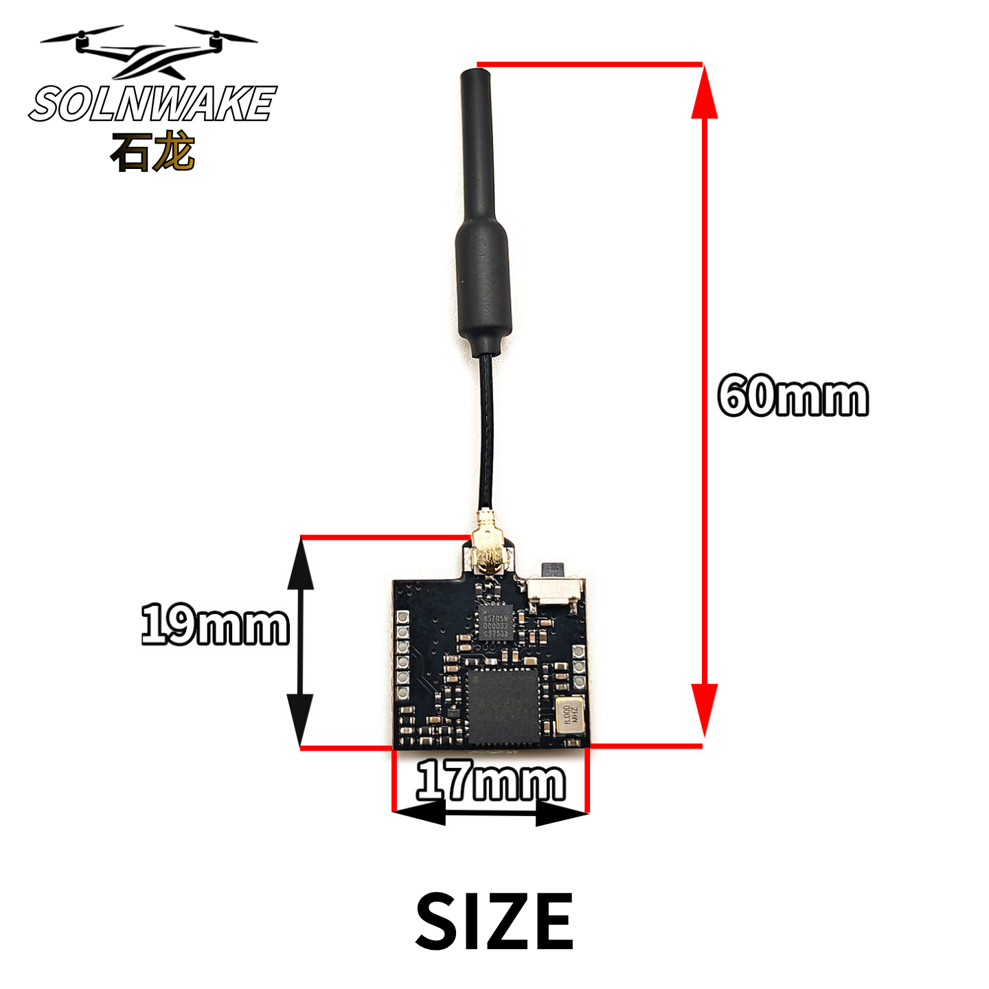 SLONWAKE Nano 5.8G 48CH 200mW  - مراجعة Fpv Drone Vtx وسعره