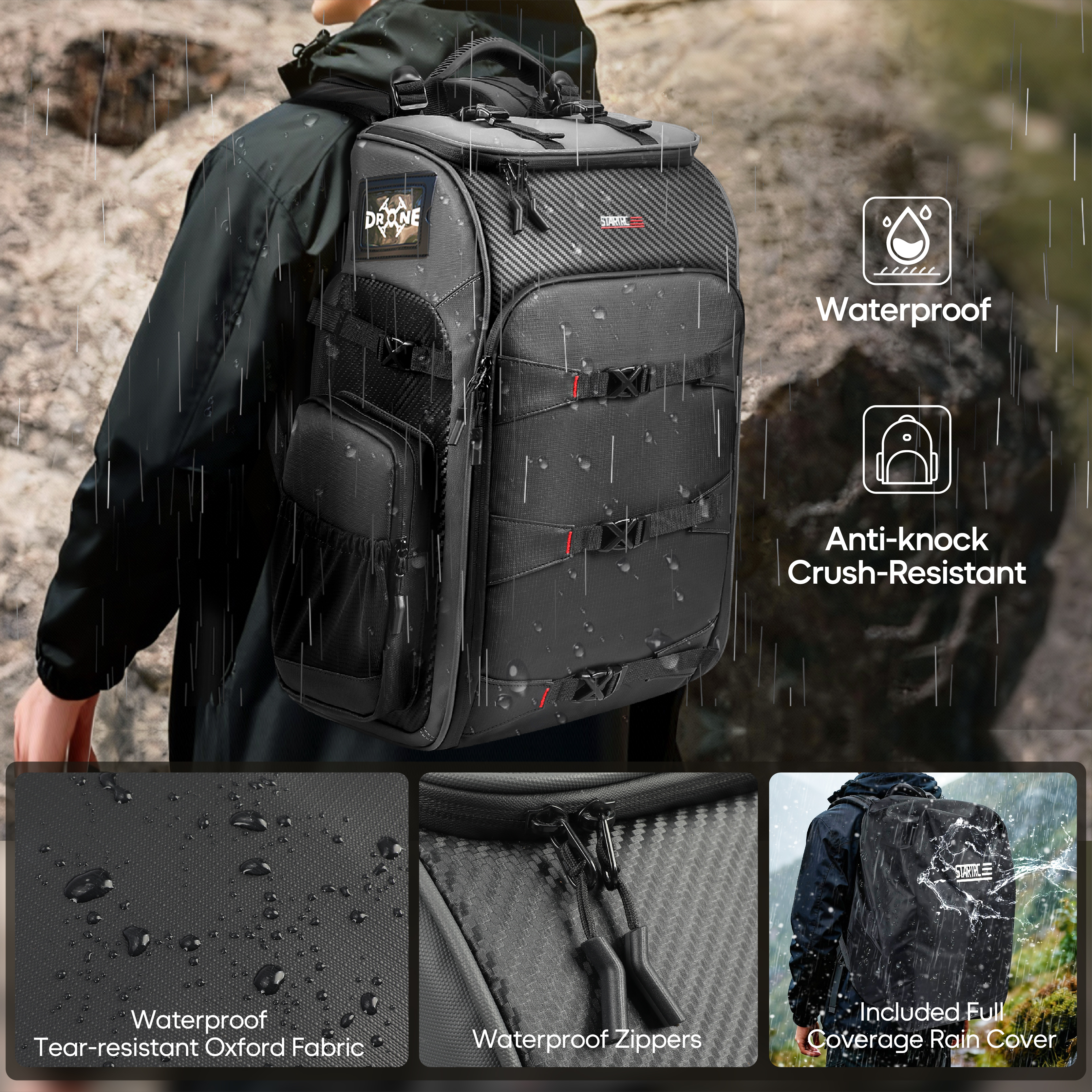 FPV Drone Backpack 40L Profess - مراجعة Fpv Drone Bag وسعره