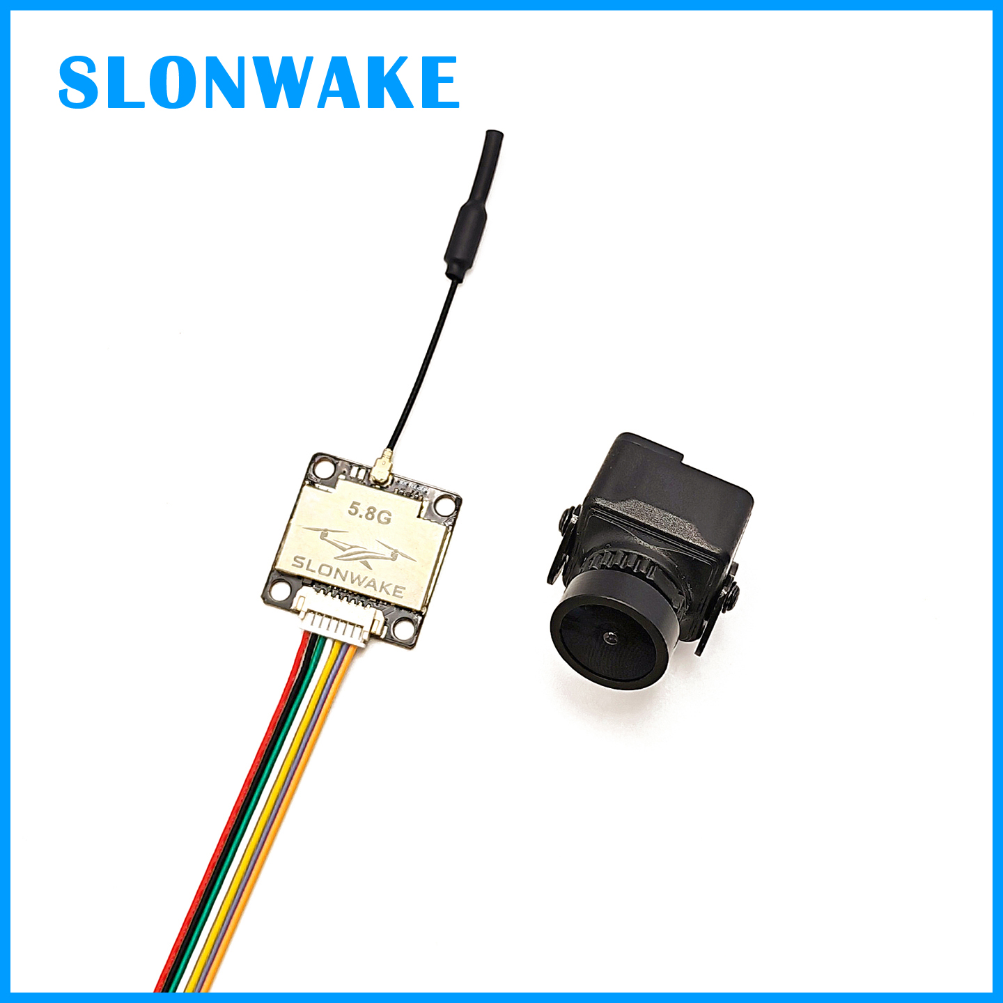 SLONWAKE Ready to use 5.8G 48C - مراجعة Fpv Drone Camera وسعره
