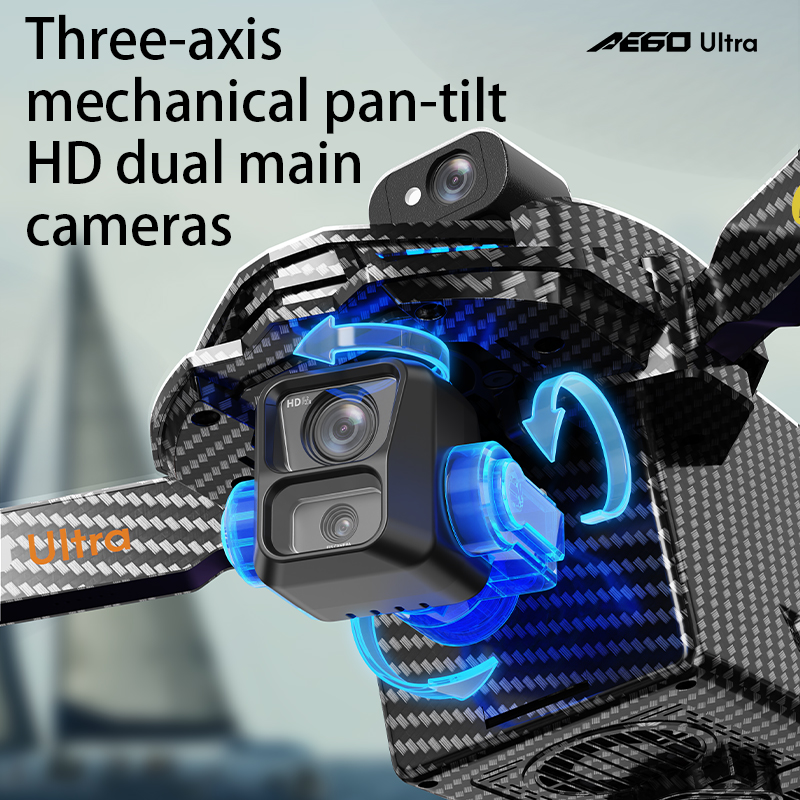 AE60 GPS Drone Professional 8K - مراجعة Fpv Drone Charger وسعره