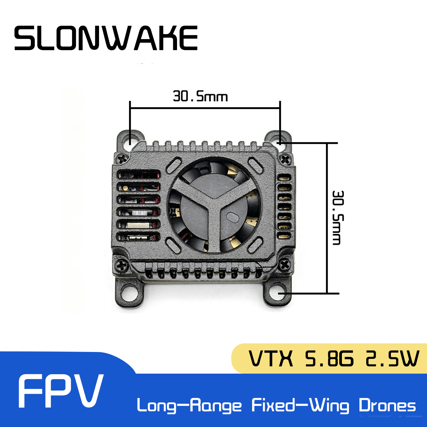 SLONWAKE 5.8G 48CH FPV Transmi - مراجعة Fpv Drone Vtx وسعره