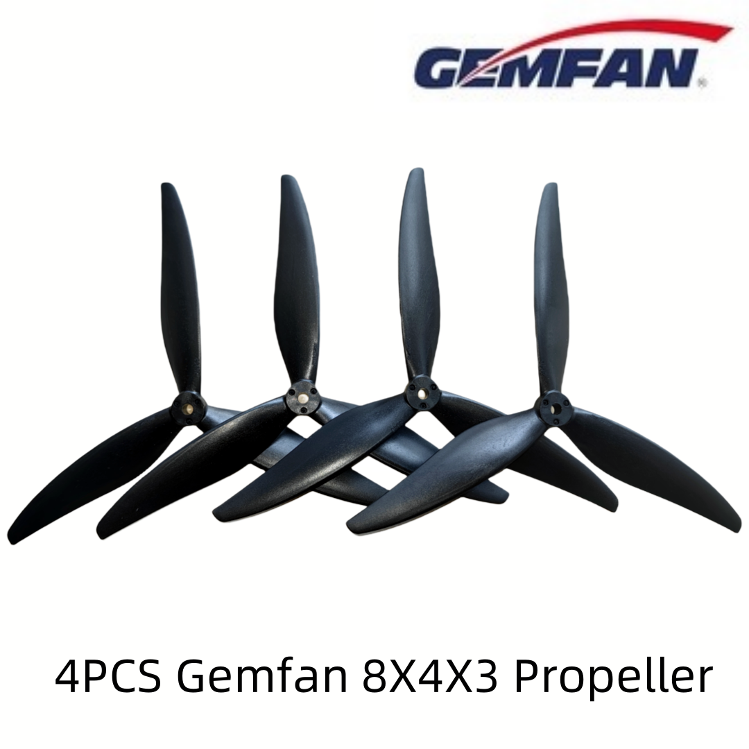 4PCS Gemfan 8040 8X4X3 3-Blade - مراجعة Fpv Drone Propeller وسعره
