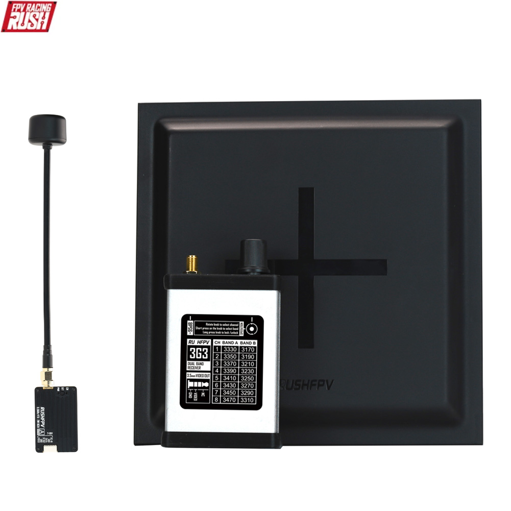 RUSHFPV 3.3G 2W VTX Transmitte - مراجعة Fpv Drone Battery وسعره