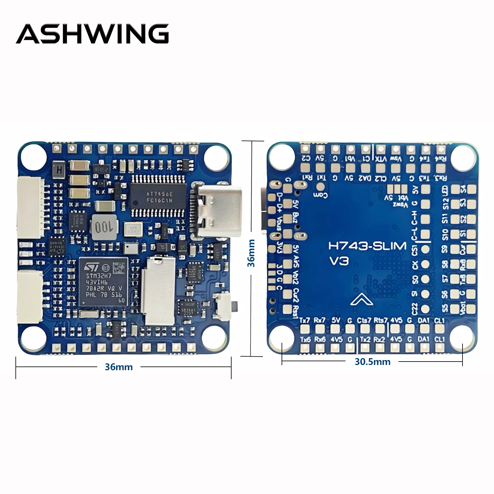 H743-SLIM V3 Flight Controller - مراجعة Fpv Drone Flight Controller وسعره