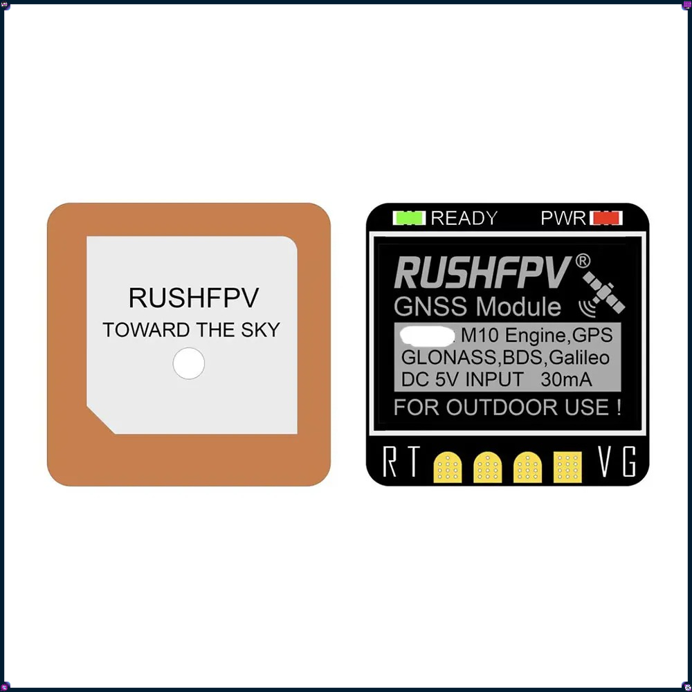1-4Pcs RUSHFPV MINI M10 GPS Mo - مراجعة Fpv Drone Antenna وسعره