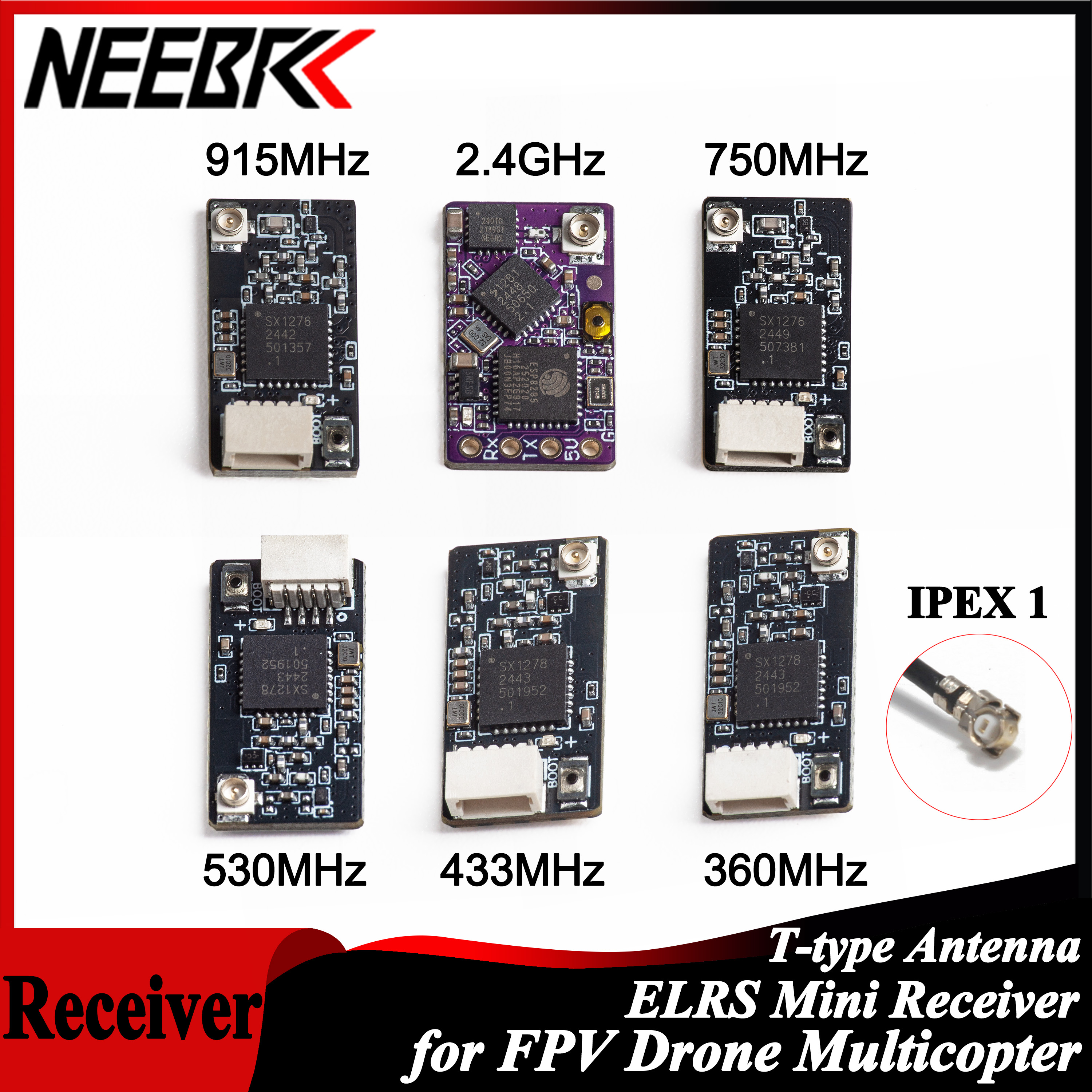 NEEBRC ELRS 2.4G/915Mhz/360Mhz - مراجعة Fpv Drone Frame وسعره