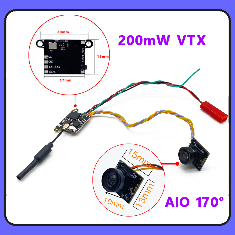 SLONWAKE 5.8G 1200TVL FPV Came - مراجعة Fpv Drone Camera وسعره