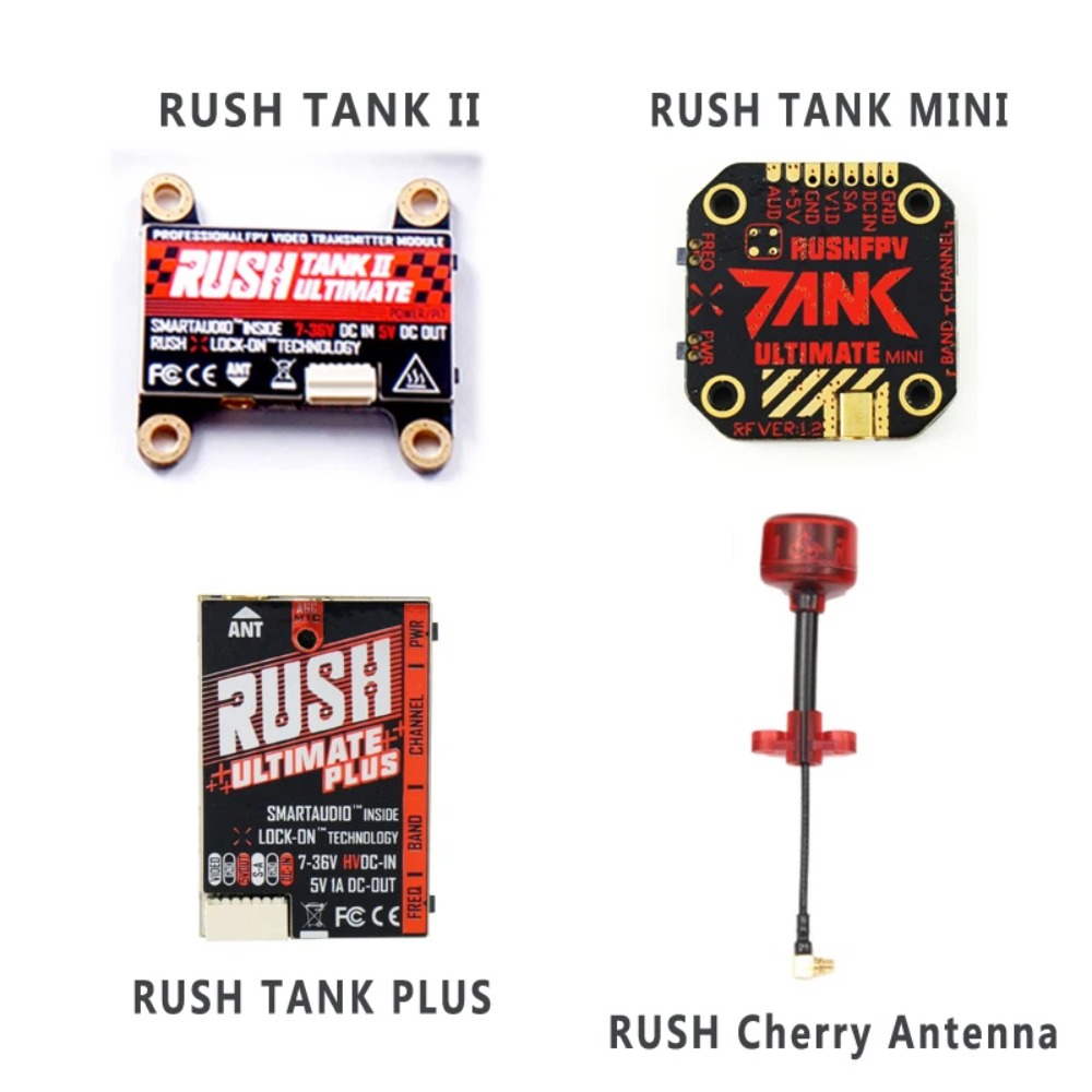 RUSH TANK Ultimate II/Mini/ PL - مراجعة Fpv Drone Vtx وسعره