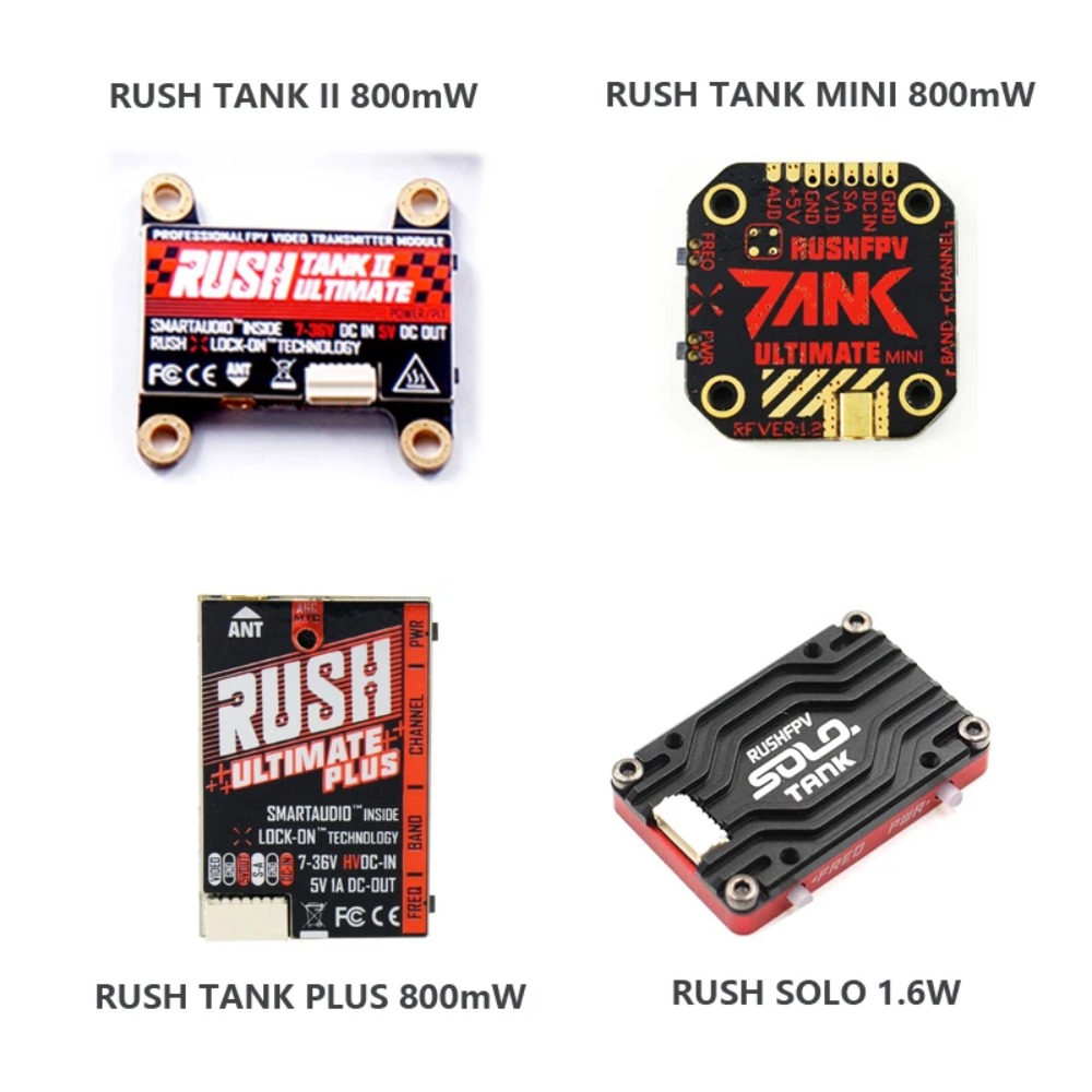 RUSH TANK Ultimate II/Mini/ PL - مراجعة Fpv Drone Vtx وسعره