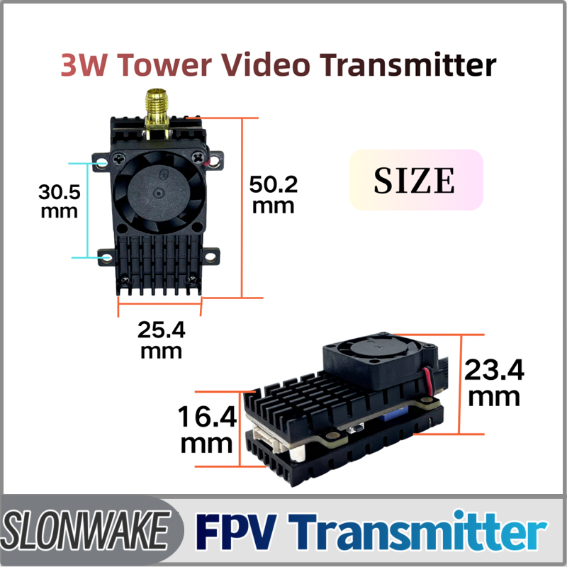 SLONWAKE 5.8G 3000mW Simulatio - مراجعة Fpv Drone Frame وسعره