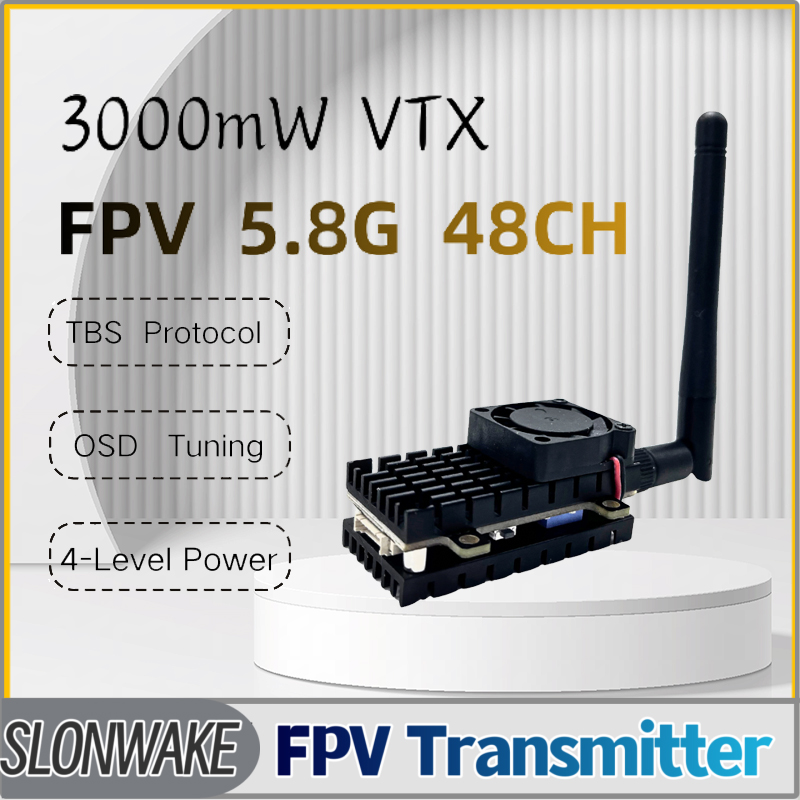 SLONWAKE 5.8G 3000mW Simulatio - مراجعة Fpv Drone Frame وسعره