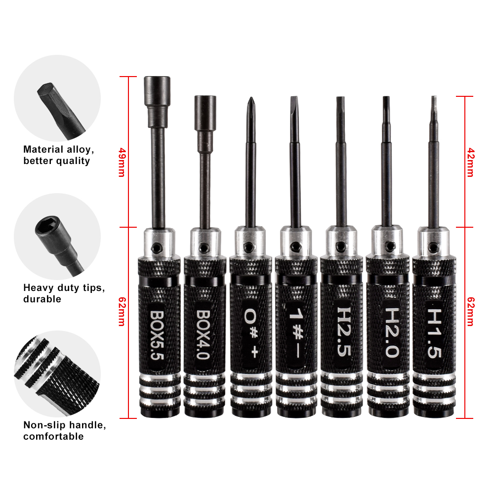 9IMOD RC Hex Driver Set Metal  - مراجعة Fpv Drone Tool Kit وسعره
