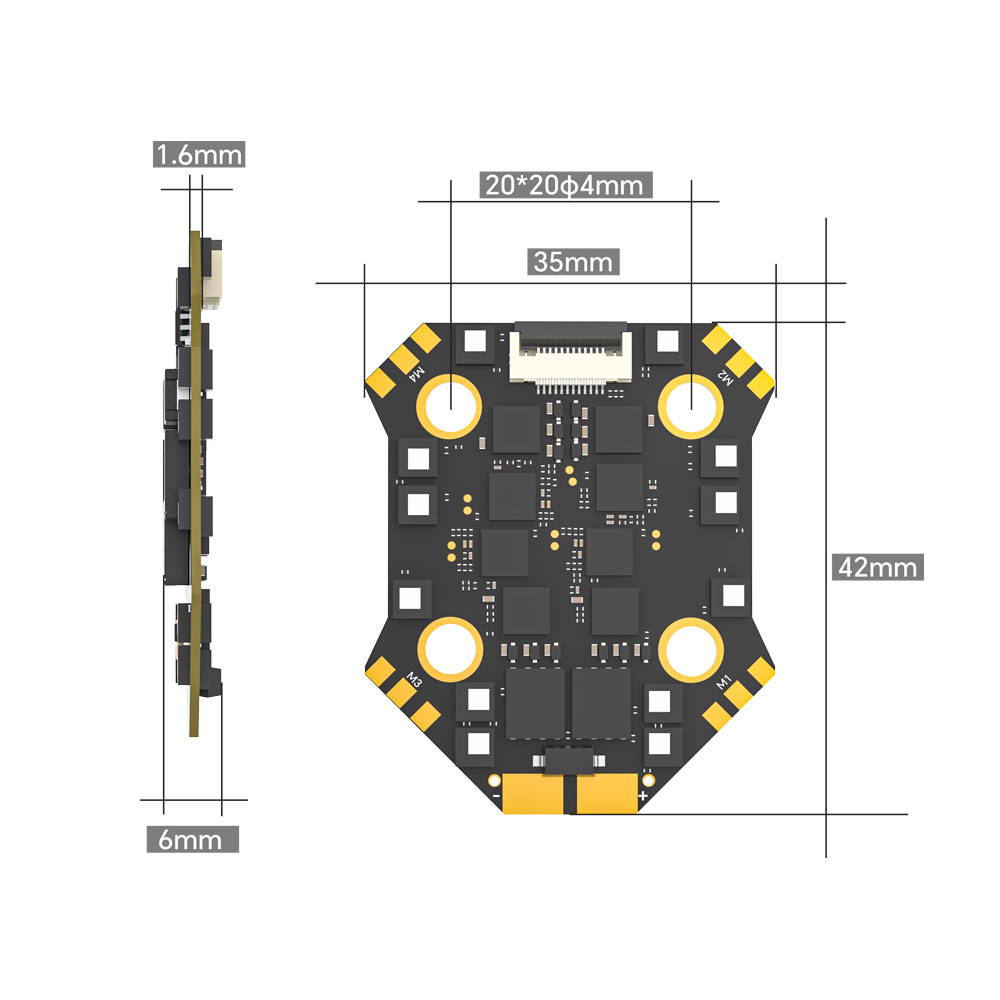 iFlight Borg F7 Mini Stack Fli - مراجعة Fpv Drone Esc وسعره