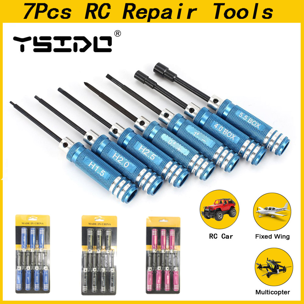 YSIDO 7Pcs 1.5 2.0 2.5mm Hex S - مراجعة Fpv Drone Tool Kit وسعره