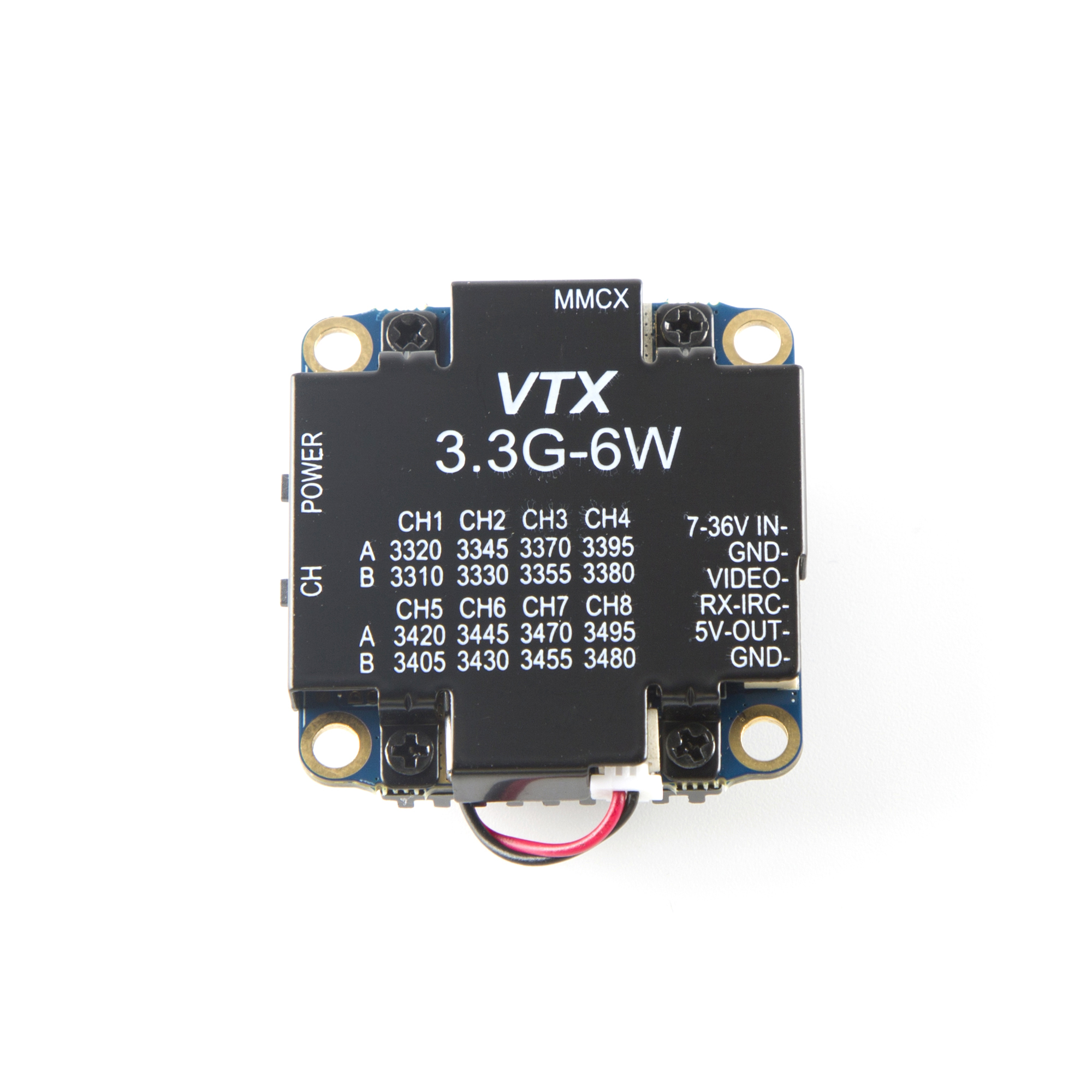FPV Video Transmitter 3.3G 6W  - مراجعة Fpv Drone Vtx وسعره
