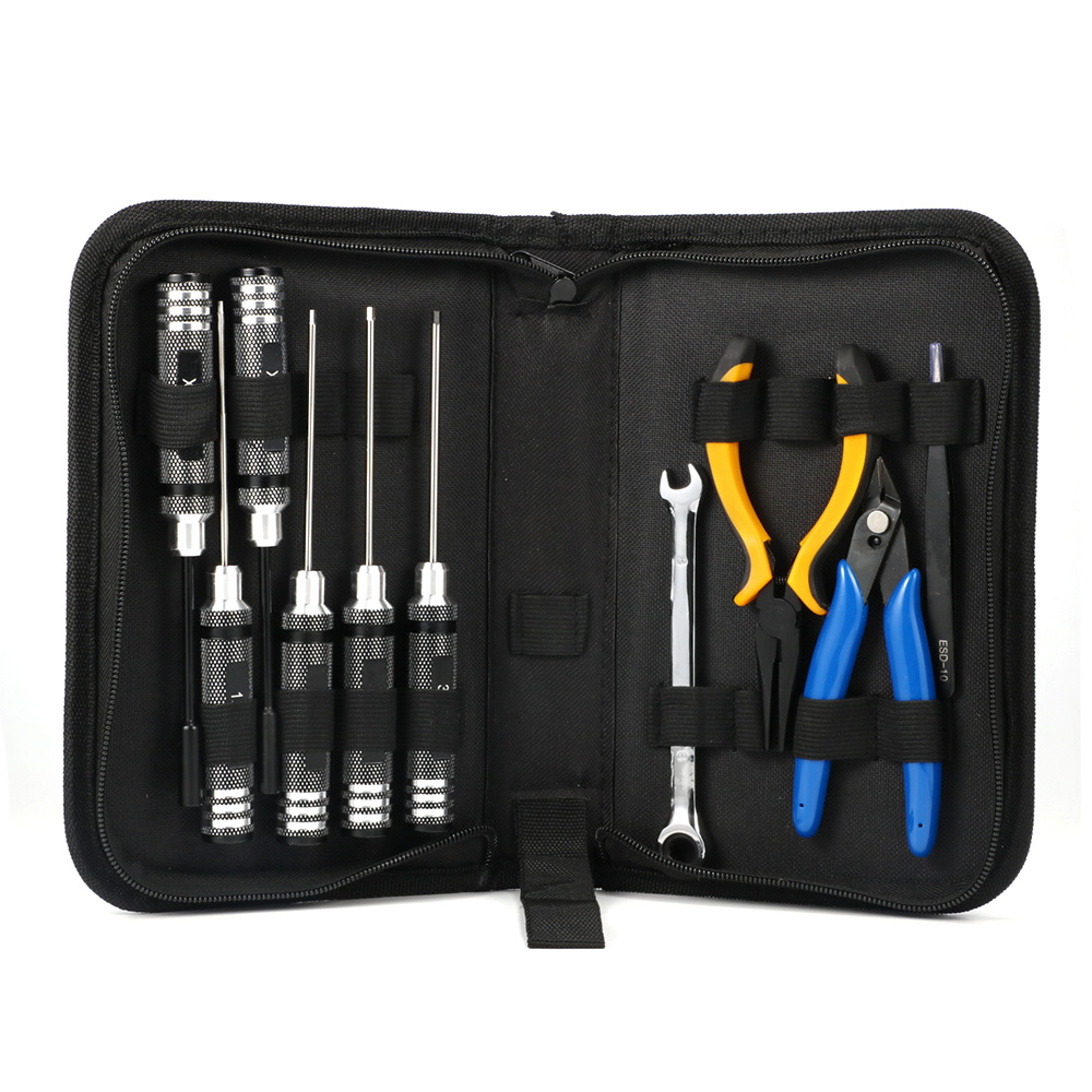 10PCS 10in1 FPV Drone RC Tool  - مراجعة Fpv Drone Tool Kit وسعره