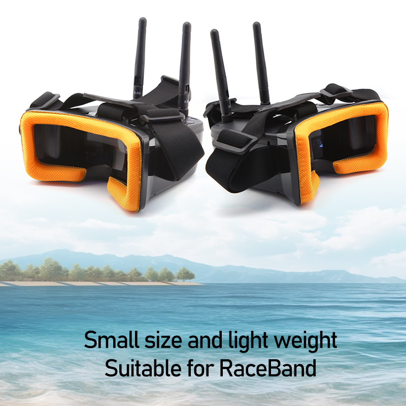 VR009 FPV Video Goggles 3Inch  - مراجعة Fpv Drone Goggles وسعره